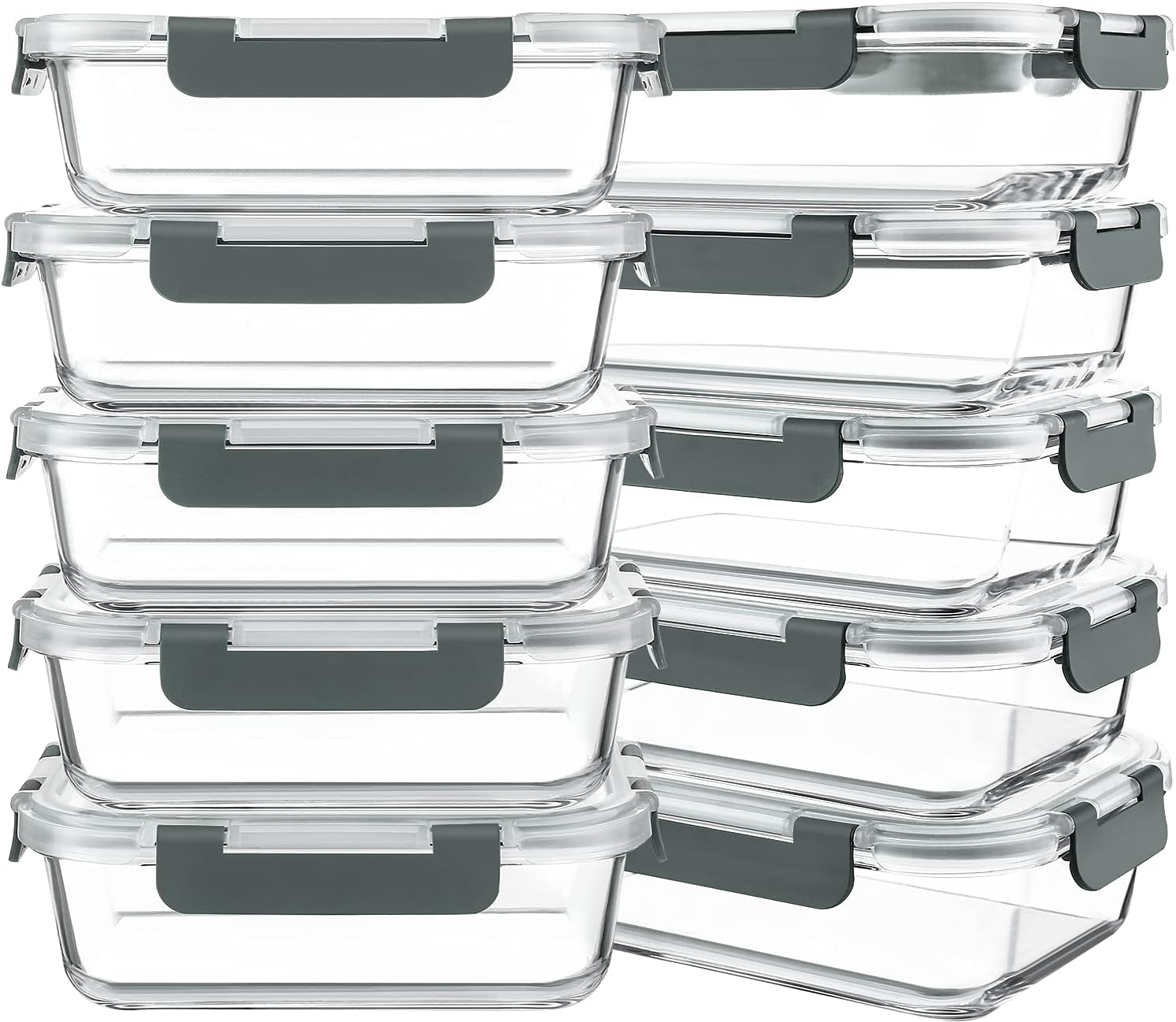 Glass Storage Containers with Lids