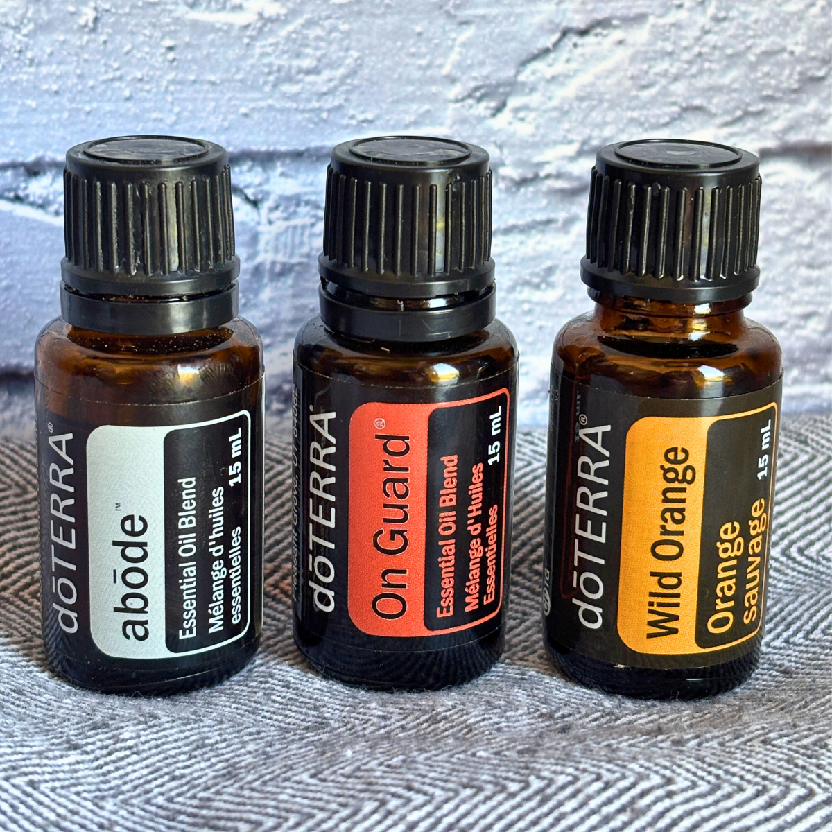 DoTERRA Abode, OnGuard and Wild Orange