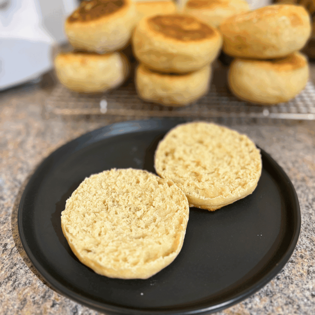 Sourdough English Muffins